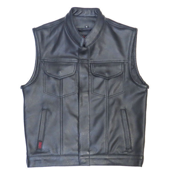 HEAVY ＭＣベスト《デラックス》 50インチ　ラージサイズ　サンズオブアナーキー DX　モトブルーズ VEST_画像2