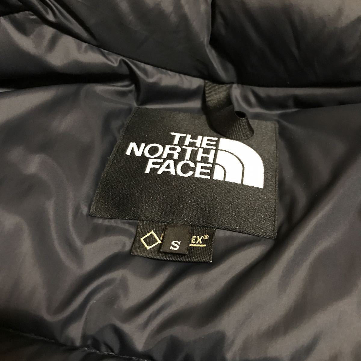 ノースフェイス マウンテンダウンジャケット THE NORTH FACE MOUNTAIN DOWN JACKET BLACK S GORE-TEX_画像3