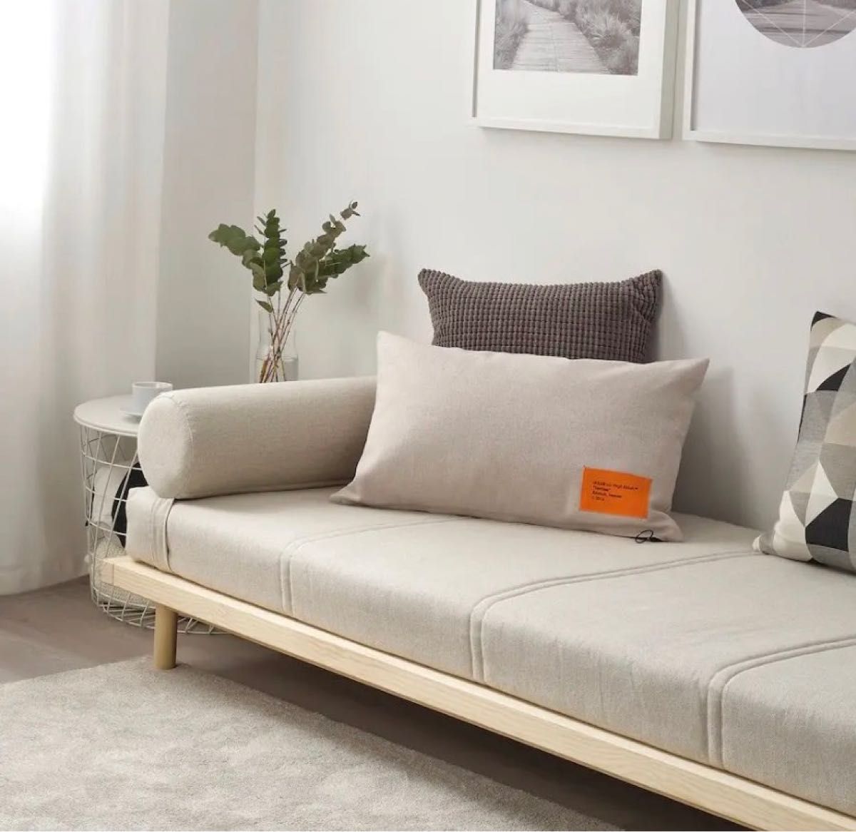 IKEA× Virgil Abloh クッション(クッション&カバーセット IKEA× Virgil Abloh クッション(クッション&カバーセット
