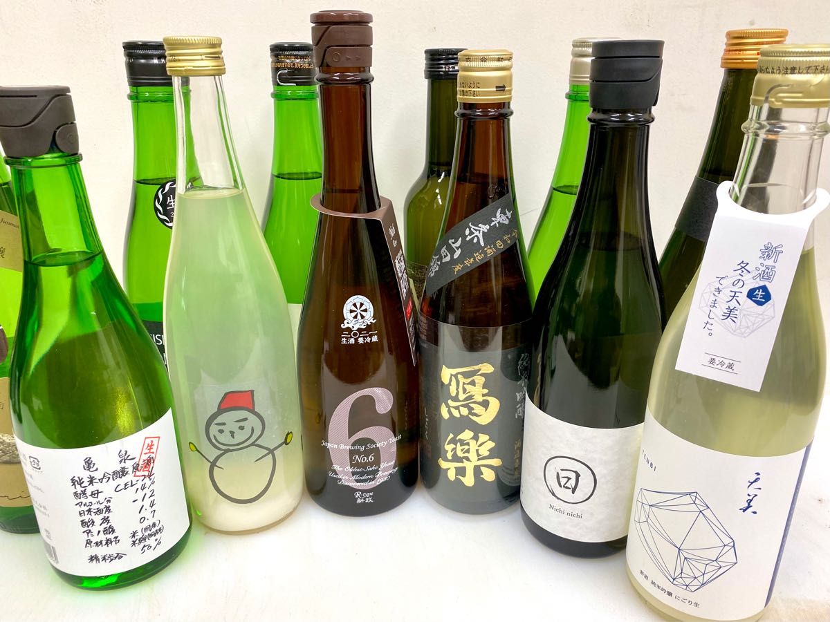 日本酒12本セット 新政酒造 No.6 Rtype 仙禽雪だるま 天美 日日 亀泉