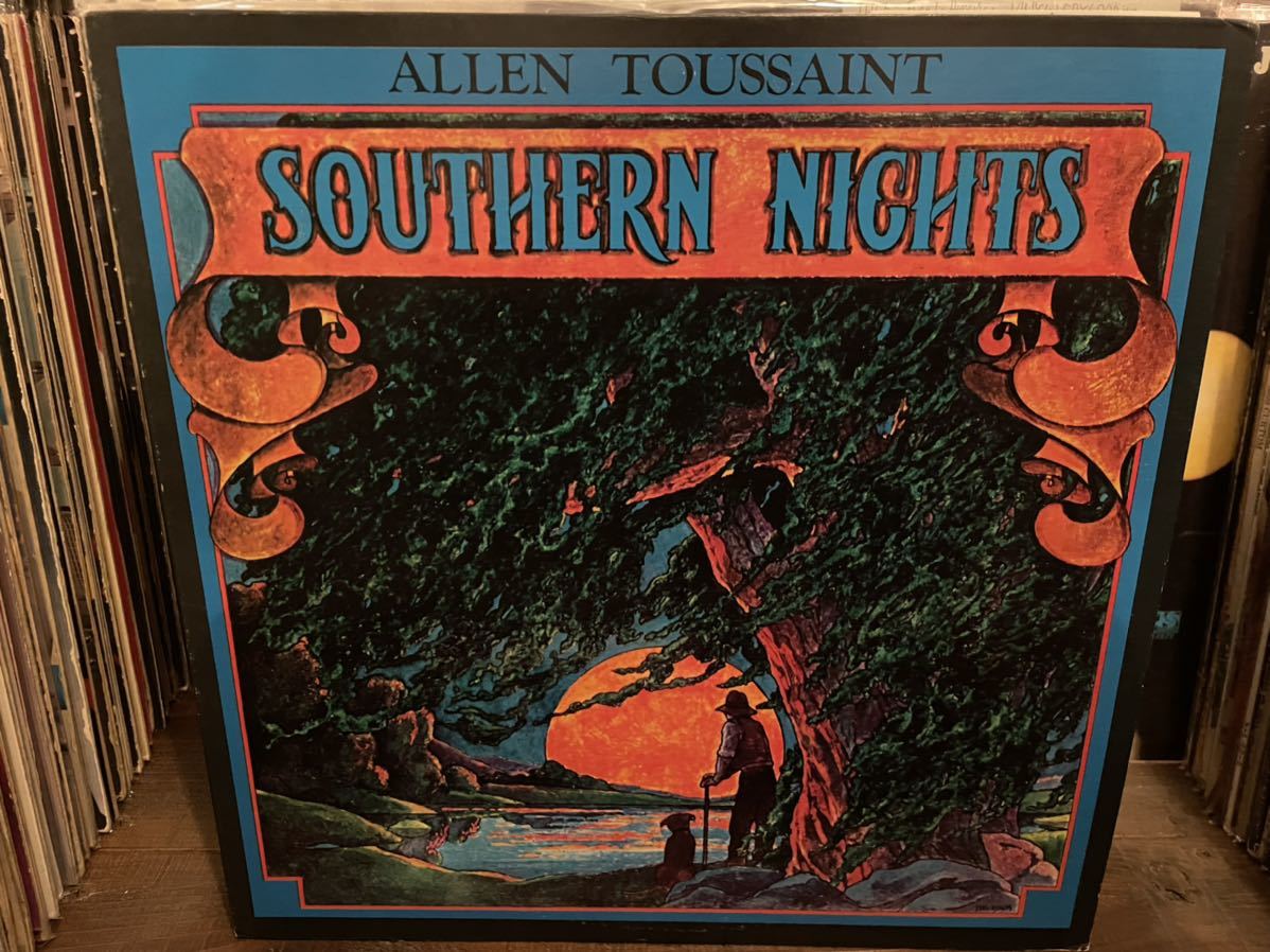 ALLEN TOUSSAINT SOUTHERN NIGHTS LP JAPAN FIRST PRESS!! 「Southern Nights」収録の名盤！_画像1