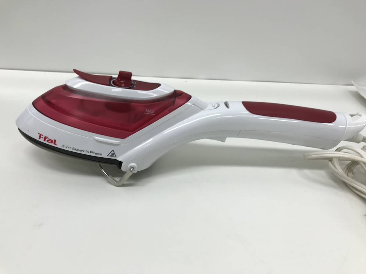 ★◆【2点セット】スチームアイロン　T-fal　スチームQ　パワフルハンディスチーマー　SE4874　100サイズ_画像2