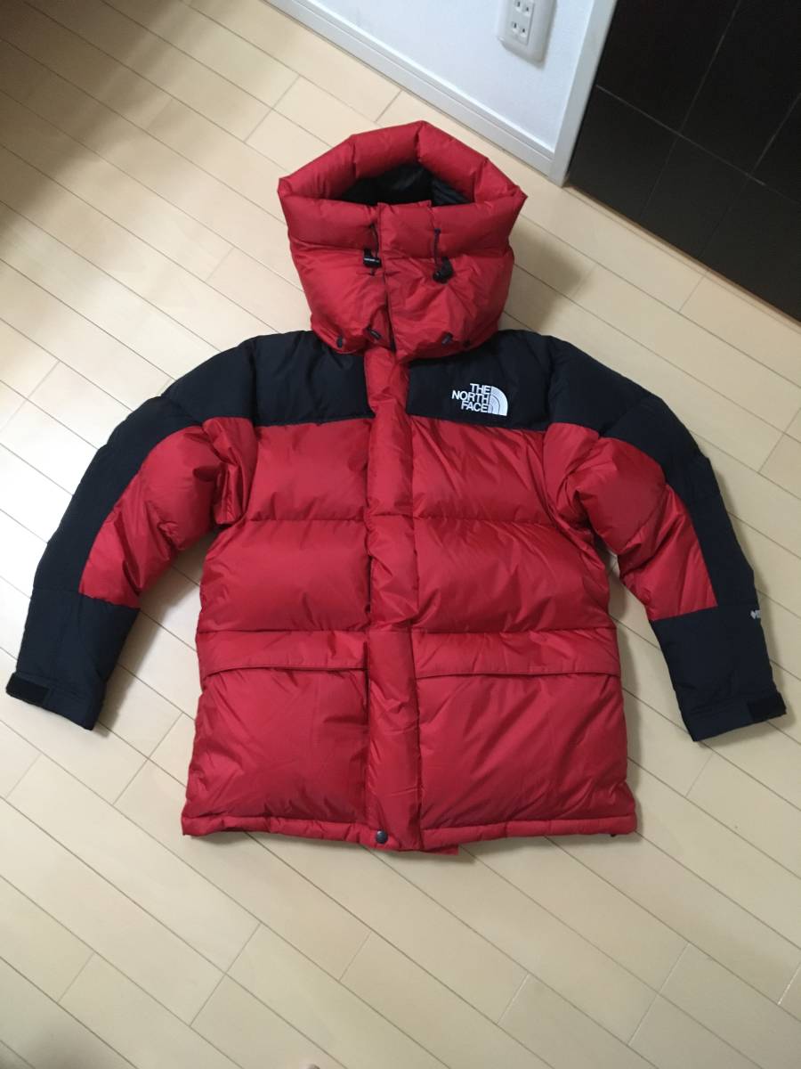 ファッションの RED Parka Down Him FACE NORTH THE XSサイズ 新品未