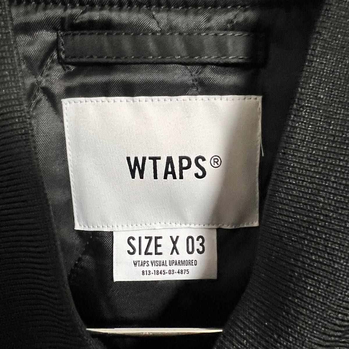 タグ付き Wtaps ZORN着用 サイズ03 ブラック スタジャン ブルゾン team