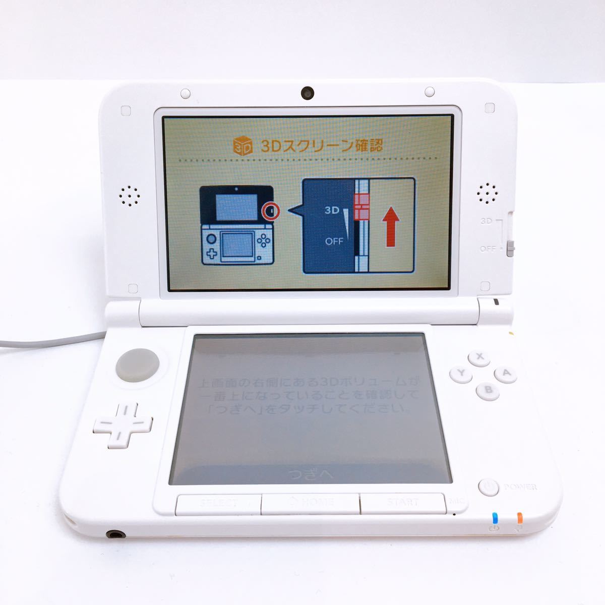 95 Nintendo 3DS LL ホワイト SPR-001 ニンテンドー 3DS LL 任天堂 