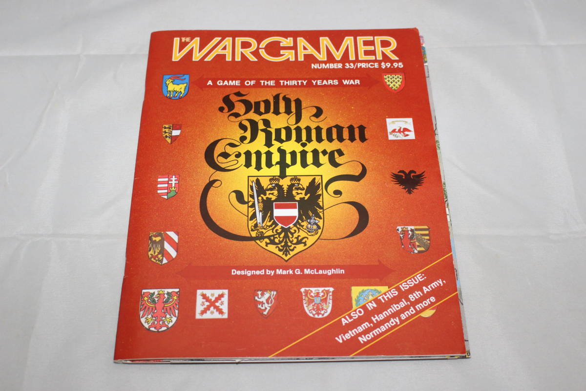 swg (3W)Wargamer)#33 HOLY ROMAN EMPIRE 神聖ローマ帝国、日本語訳とバリアント付、未使用