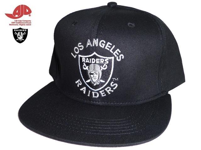 AJD CAP COOP NFL LOS ANGELES RAIDERS ロサンゼルス ライダース スナップバックキャップ フリーサイズ（ブラック） [並行輸入品]