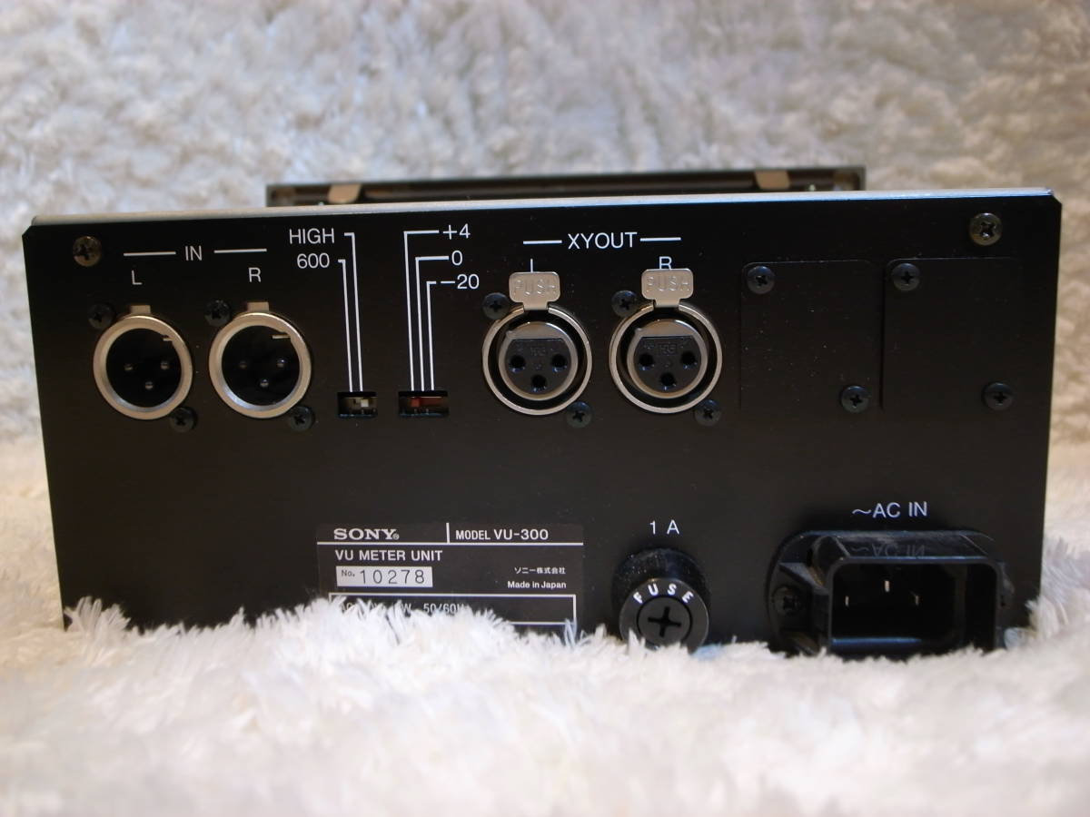 VU-210 SONY VUメーター 割引直販 radimmune.com
