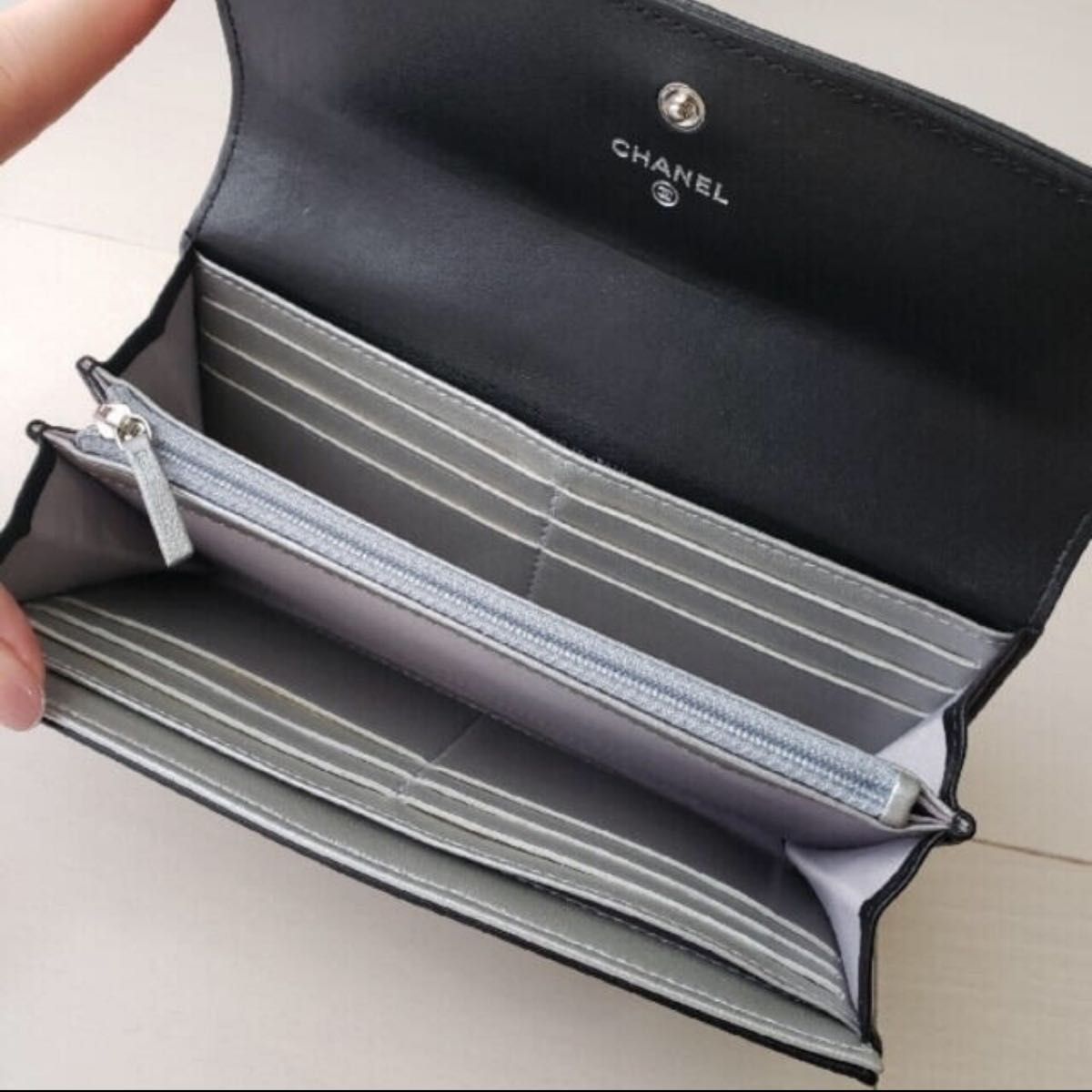 CHANEL⭐︎シャネル⭐︎長財布⭐︎カメリア⭐︎フラップ⭐︎ロング