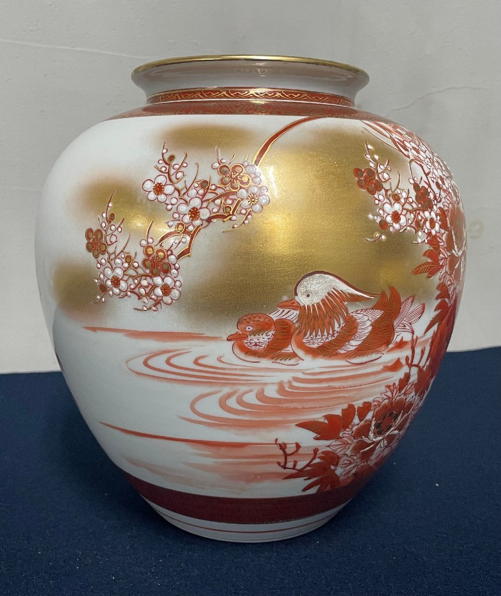 九谷焼♡色鴛鴦♡花瓶 - 通販 - gofukuyasan.com
