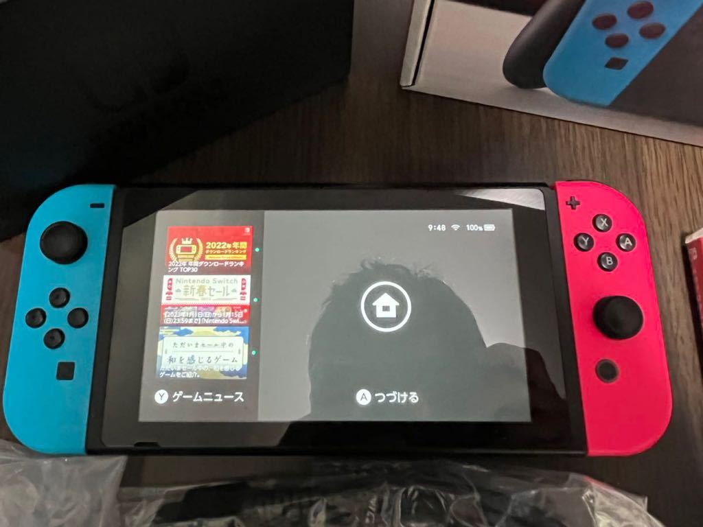 新品 任天堂 スイッチ Switch 本体 ネオン 天穂のサクナヒメ セット