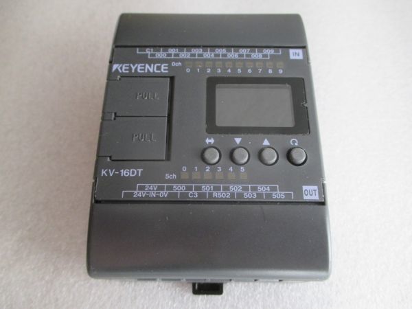 ＫＶ-１６DＴ　表示機能内蔵　超小型ＰＬＣ　キーエンス　ＫＥＹＥＮＣＥ_画像1