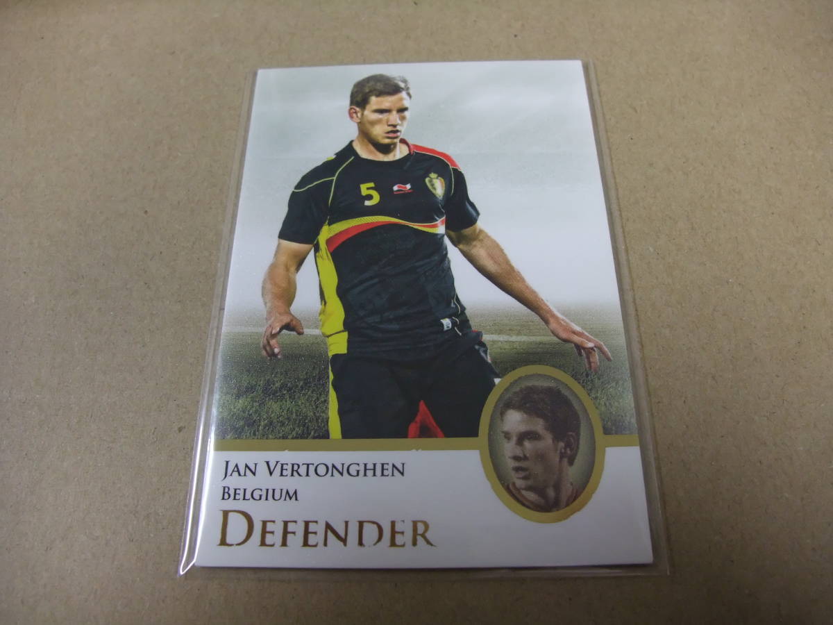 Futera UNIQUE 2013 031 ヤン・フェルトンゲン JAN VERTONGHEN DEFENDER カード サッカー ベルギー_画像1