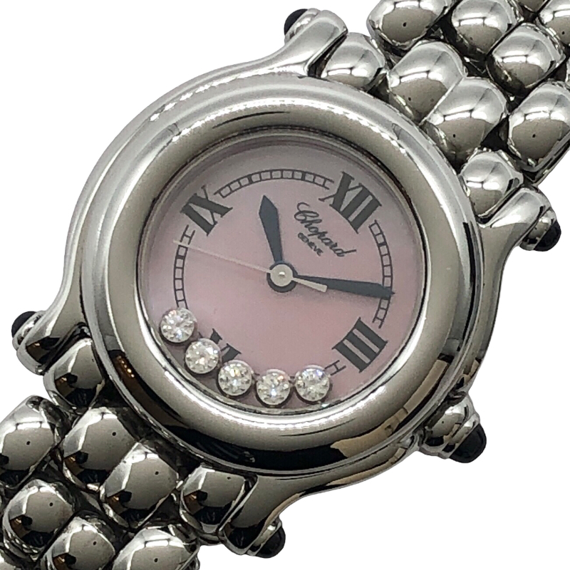 ショパール Chopard ハッピースポーツ 27/8250-23 ピンク 腕時計 レディース 