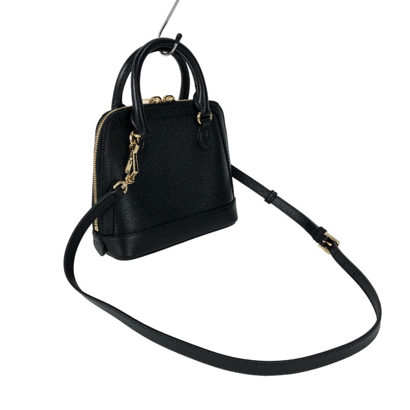 グッチ GUCCI ホースビット1955 GGミニバッグ アディダスコラボ 677212 ブラック ハンドバッグ レディース 中古_画像3