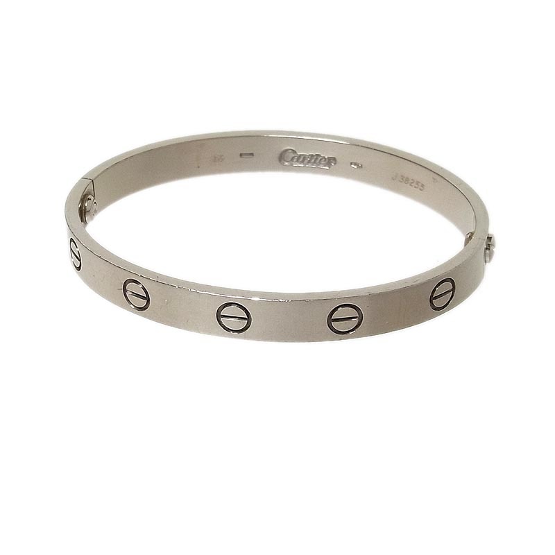 品質一番の Cartier カルティエ ラブ 中古 ジュエリー K18WG ブレスレット ブレスレット、バングル 品質一番の Cartier カルティエ ラブ 中古 ジュエリー K18WG ブレスレット ブレスレット、バングル
