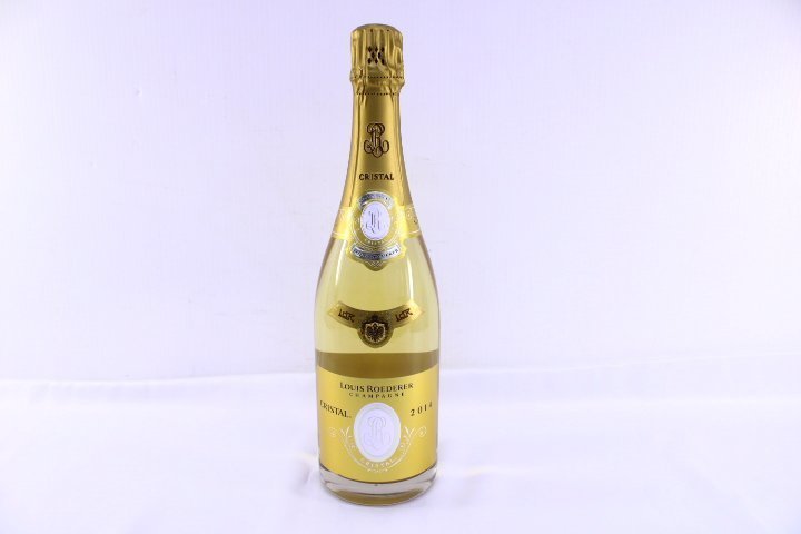 ●【未開栓】LOUIS ROEDERER/ルイ・ロデレール クリスタル 750ml 12度 2014 シャンパン 箱無し (2)【10801075】_画像1