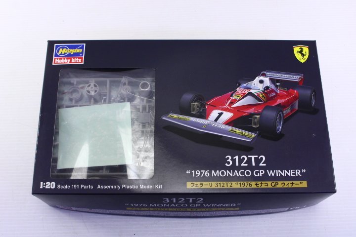 ハセガワ 1/20 フェラーリ312 T2 1976モナコGP ウィナー | www