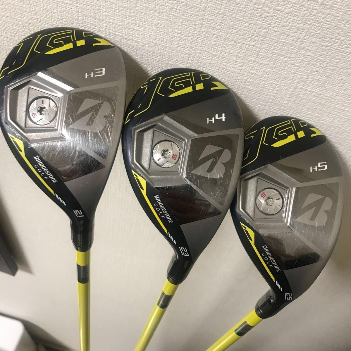 即納特典付き 美品 宮里藍 名器 ブリヂストン ツアーB X-CBアイアン