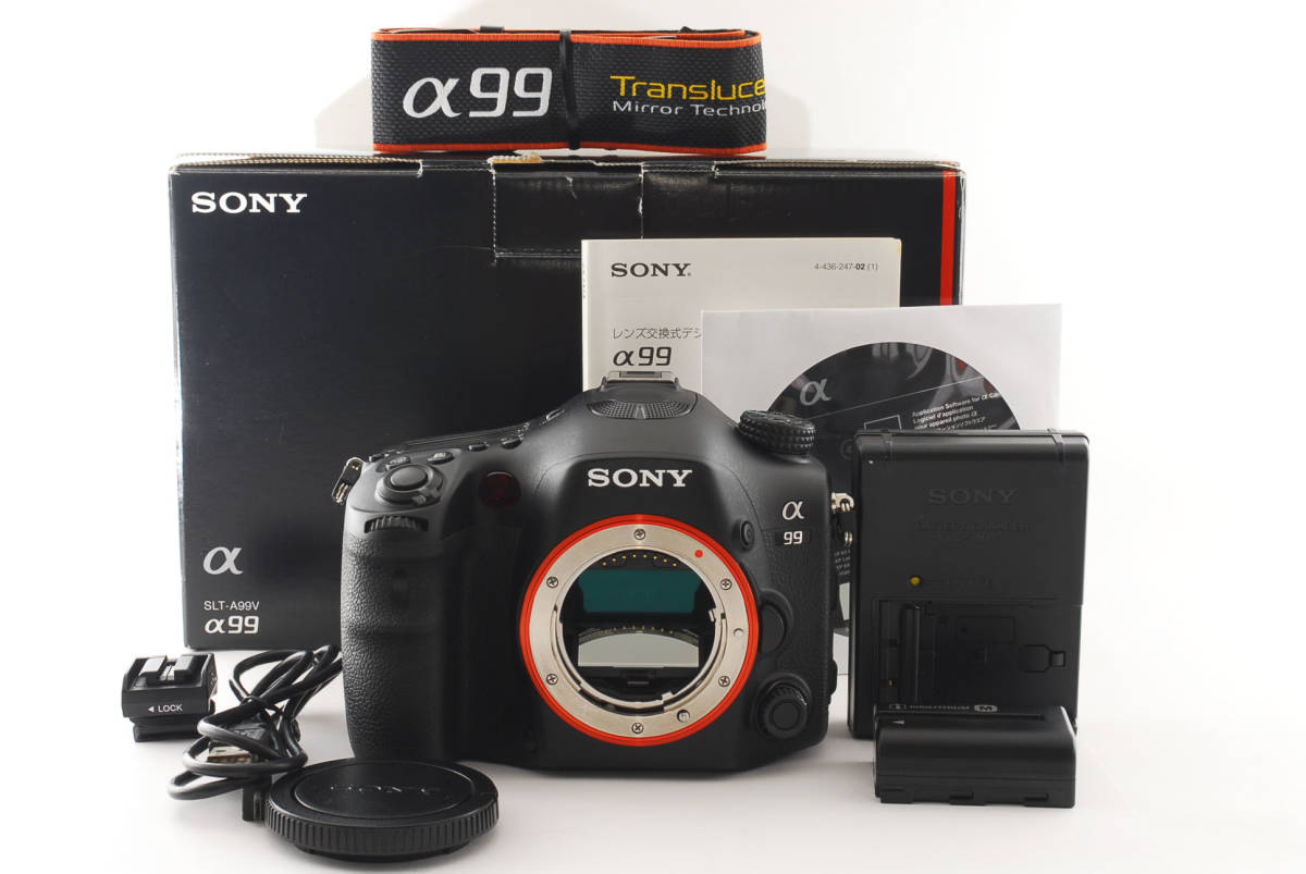 定番の中古商品 【美品】ソニー DE101219A1839 《ショット数わずか526回》 α99 SLT99V SONY ソニー