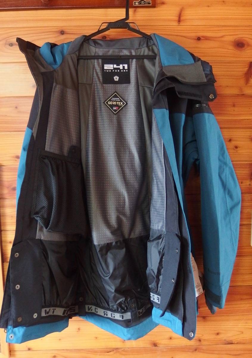 新品 241 トゥーフォーワン ゴアテックス TRAILBLAZER JKT ジャパンM ディープシー_画像5