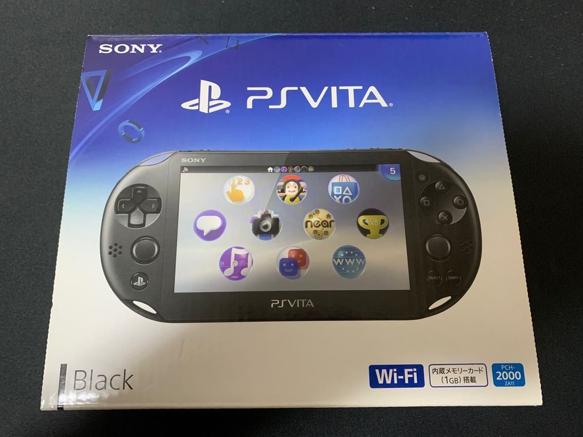 PlayStation Vita （PCH-2000シリーズ） Wi-Fiモデル ブラック PCH