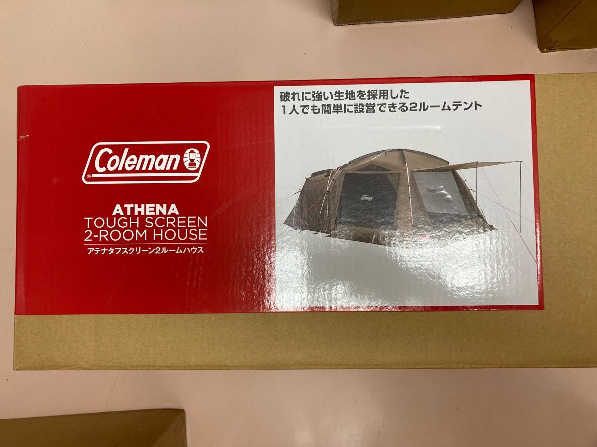 アテナタフスクリーン2ルームハウス アウトドア、キャンプ、登山