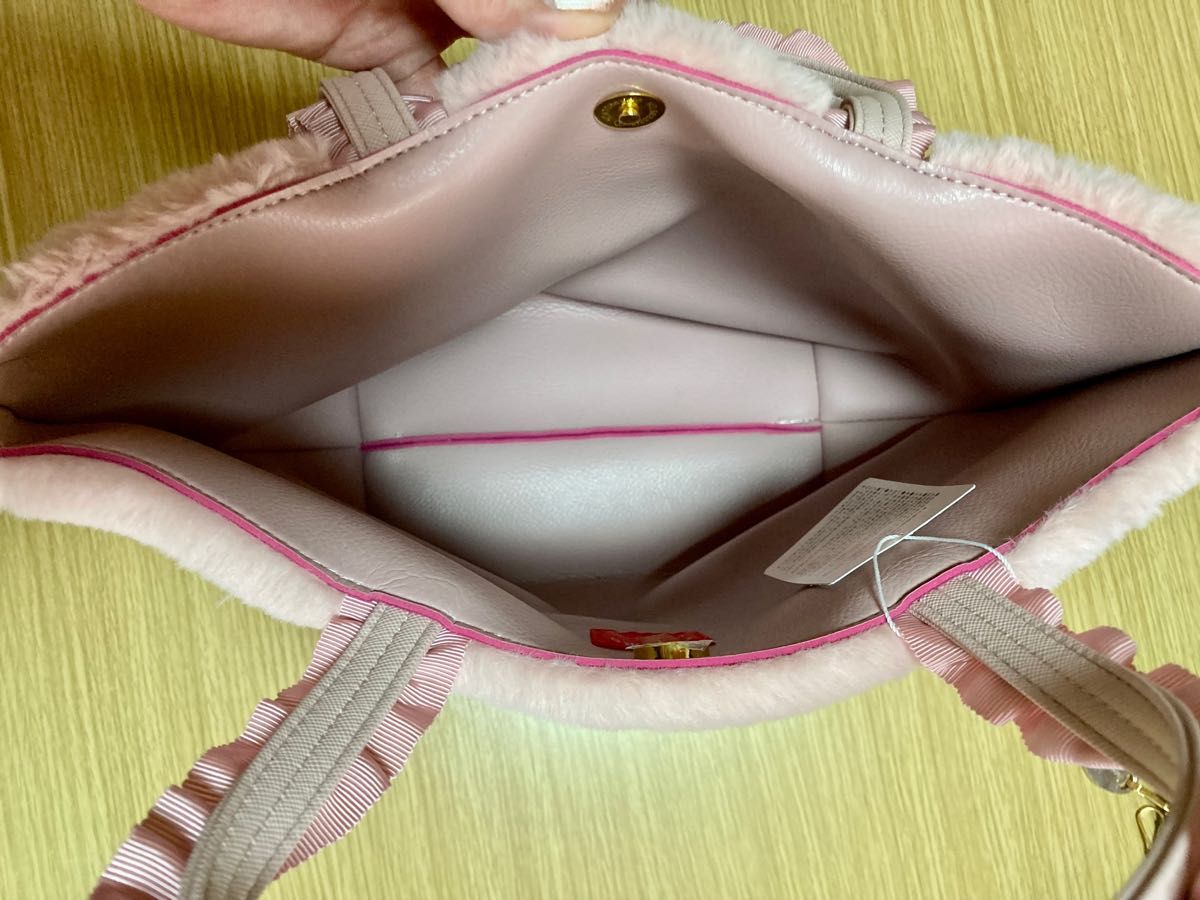 フェイクファーハンドbag|PayPayフリマ