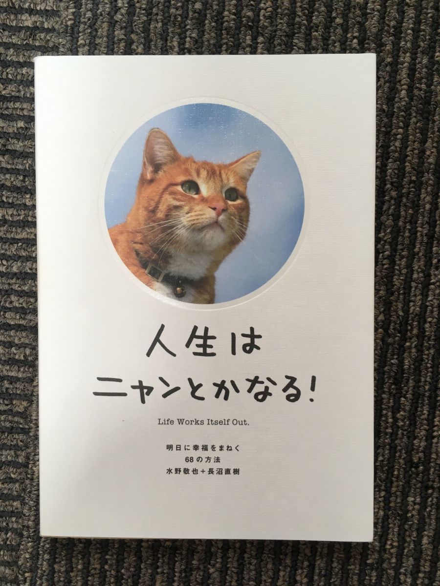 　人生はニャンとかなる! ―明日に幸福をまねく68の方法 / 水野敬也・長沼直樹 (著)_画像1