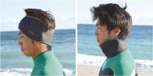 ツールストゥールス (TOOLS) ヘアバンドネックウォーマー HAIR BAND NECK WAMER/M　ウェットスーツ WETSUITS 送料無料 匿名配送 未使用_画像2