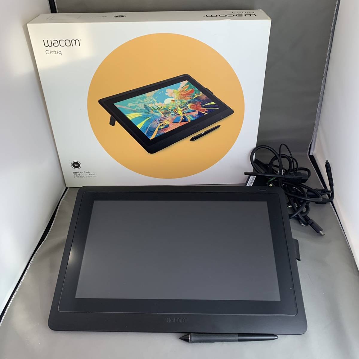 wacom cintiq 16 FHD ブラック DTK1660K1D-