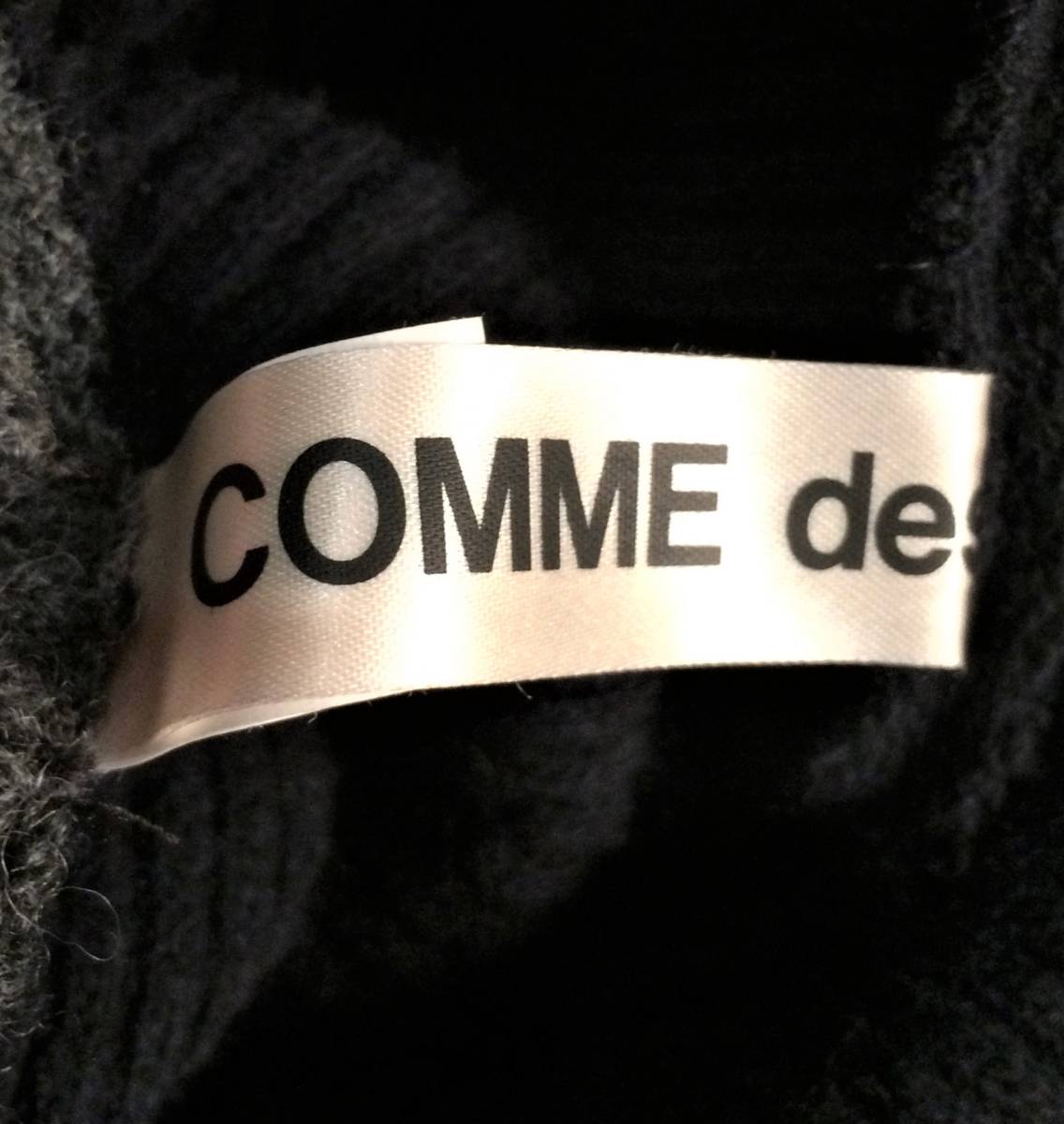 [ редкий коллекция деталь ] новый товар не использовался COMME des GARCONS Comme des Garcons One-piece вязаный деформация tops AD2014 Monstar 