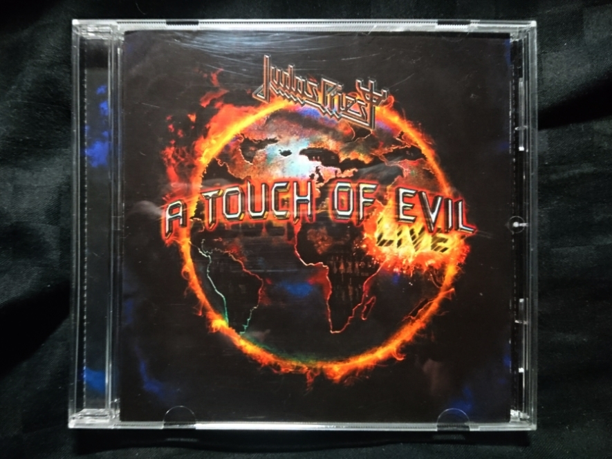 Judas Priest - A Touch of Evil - Live ロシア盤 ここでしか聴く事の出来ないAngelのライヴをボーナストラックで収録！_画像1