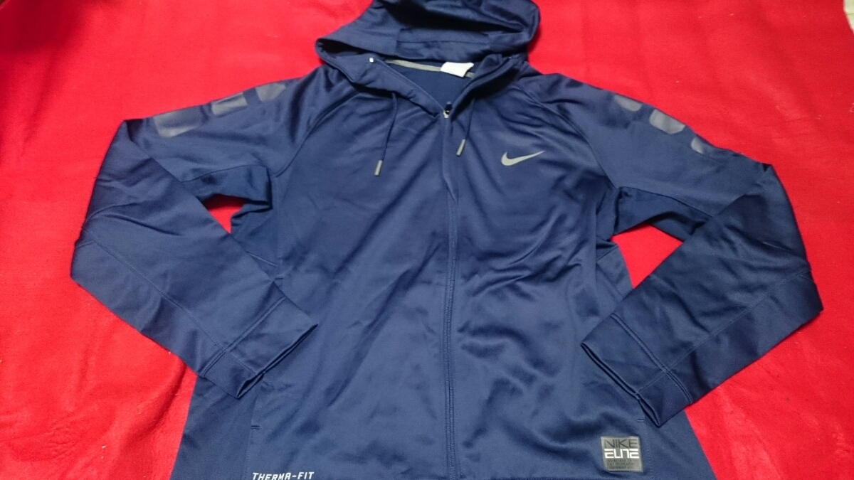 [ new goods ] Nike Parker jersey jacket XL navy blue 