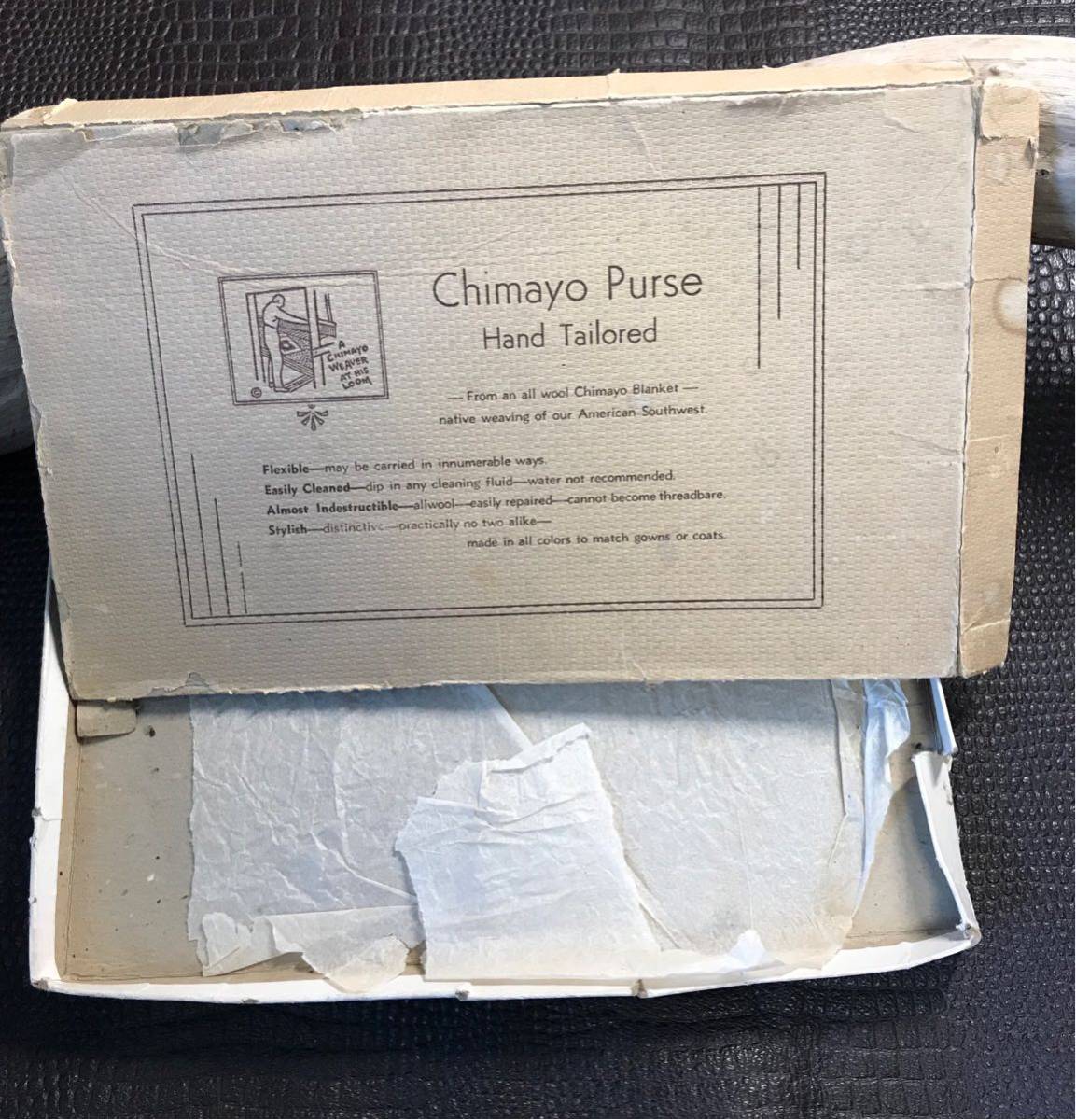 箱付き Chimayo Purse チマヨ パース 検索 インディアン ナバホ オルテガ RRL バッグ