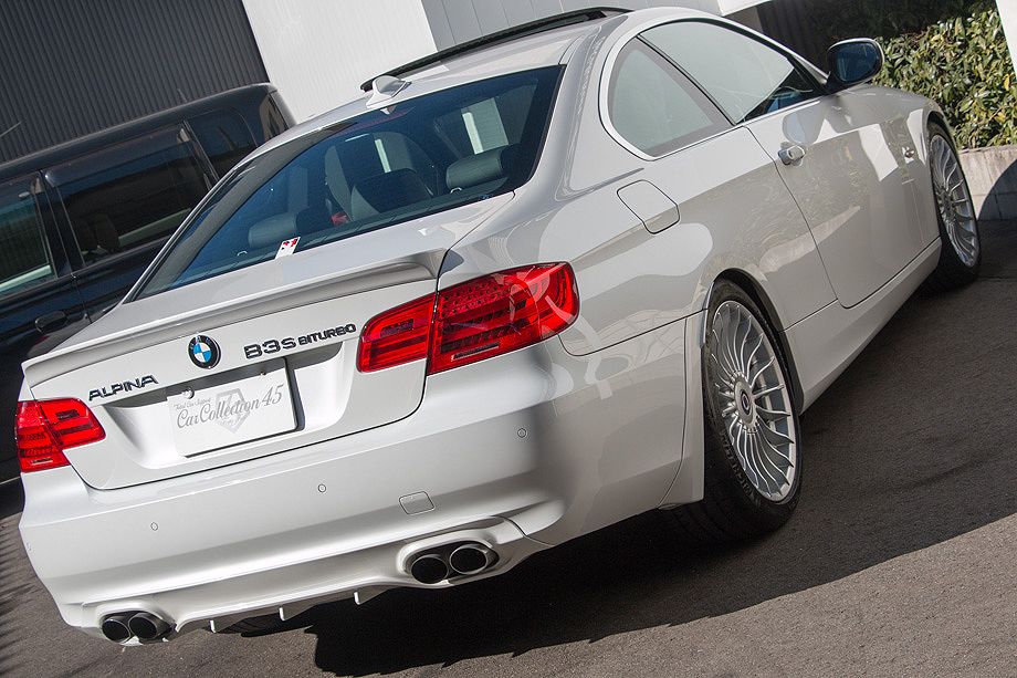 2011 year ~BMW Alpina B3S biturbo coupe ~ * rare car * twin turbo *410 horse power * option right steering wheel * rare color mineral white *