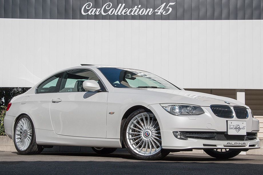 2011 year ~BMW Alpina B3S biturbo coupe ~ * rare car * twin turbo *410 horse power * option right steering wheel * rare color mineral white *