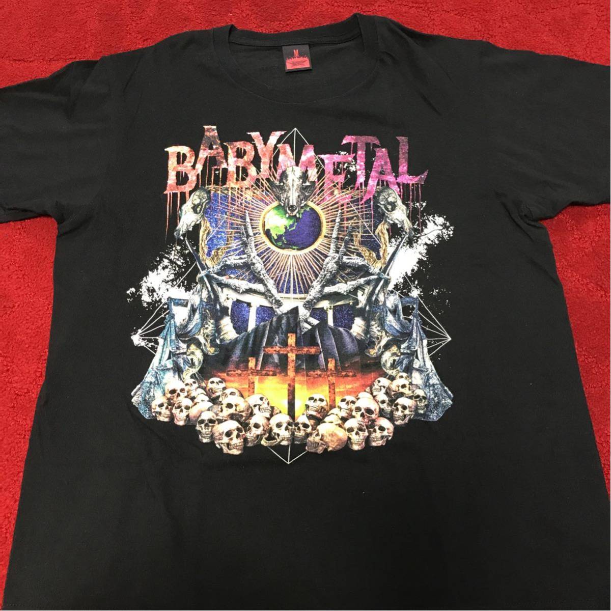  beautiful goods M size tokyo dome memorial k×y TEE T-shirt baby metal Tokyo Dome BABYMETAL k×y 666