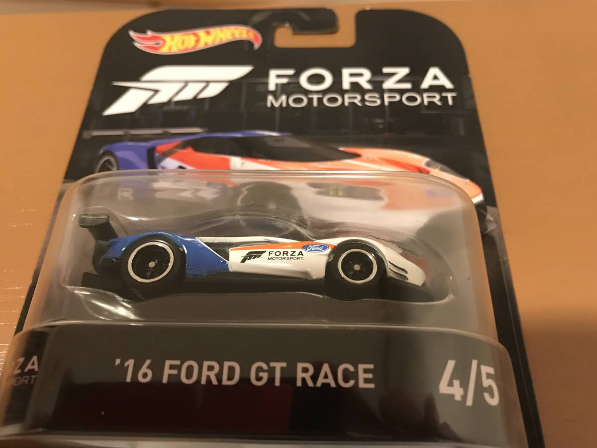 HW ホットウィール '16 FORD GT RACE FORZA MOTOR SPORT レトロエンターテイメント フォルツァモータースポーツ Real Riders_画像4