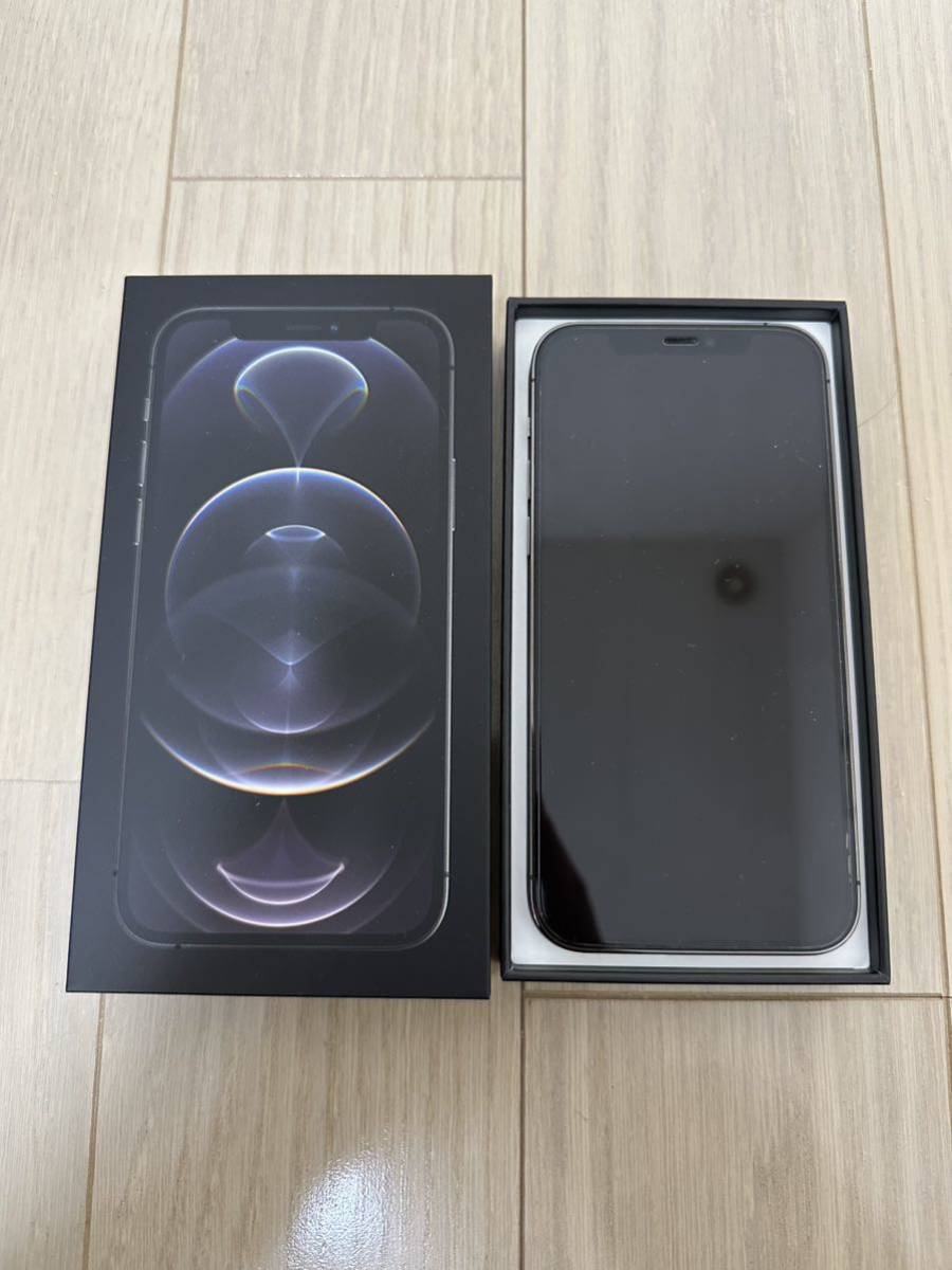 SIMフリー iPhone12 Pro 256GB グラファイト 美品 本体 スマホ スマホ