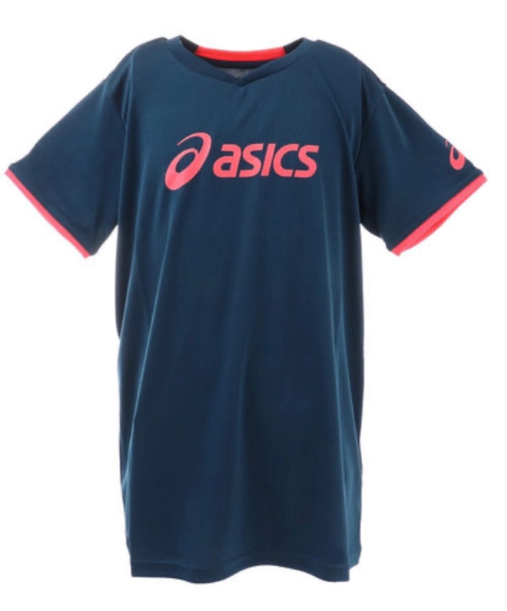 アシックス（ASICS）ジュニア バレーボールウェア Tシャツ 半袖 ショートスリーブトップス 半袖 定価2,750円