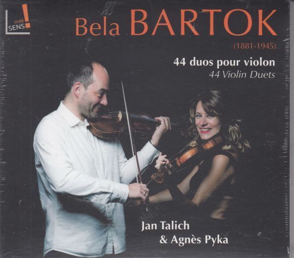 [CD/Indesens]バルトーク:ヴァイオリンのための44の二重奏曲Sz.98/J.ターリヒ(vn)&A.ピカ(vn) 2012.9_画像1