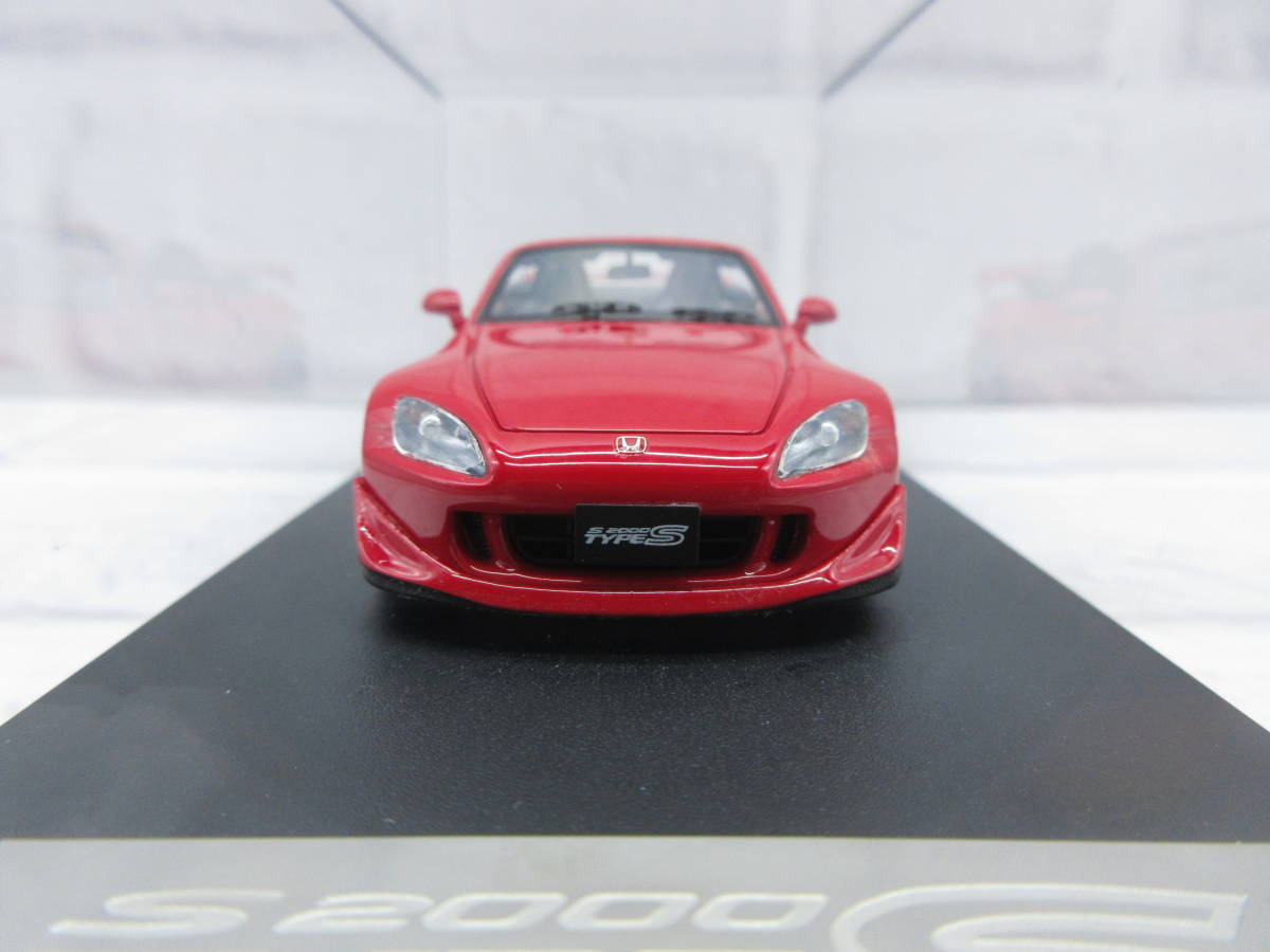 ミニカー　1/43　マーク43　MARK43　ホンダ　S2000　タイプS　ニューフォーミュラレッド　モデルカー_画像3