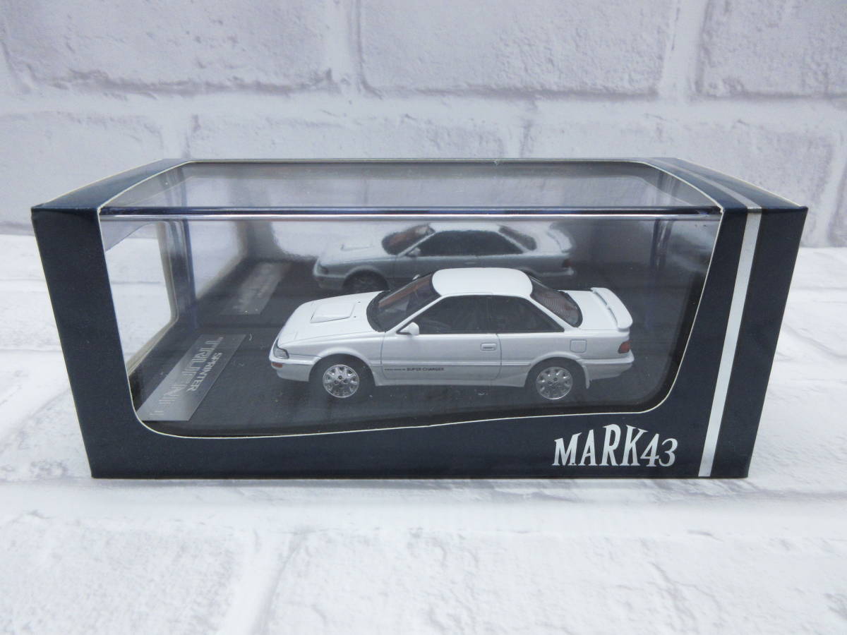 ミニカー　1/43　マーク43　MARK43　トヨタ　スプリンタートレノ　GT-Z　スーパーホワイトⅡ　モデルカー