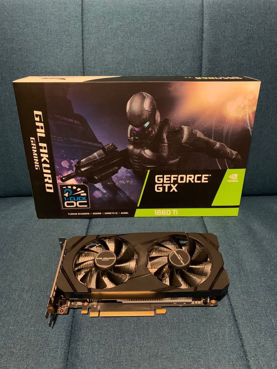 3年保証品 玄人志向 GTX1660TI GALAKURO｜Yahoo!フリマ（旧PayPayフリマ）