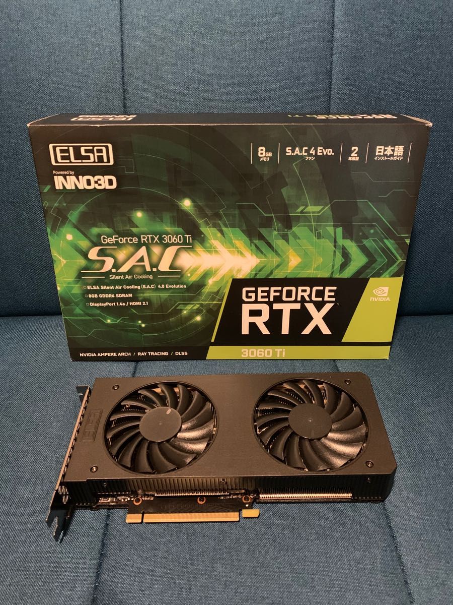 2年保証品 ELSA GeForce RTX 3060 Ti S A C｜PayPayフリマ