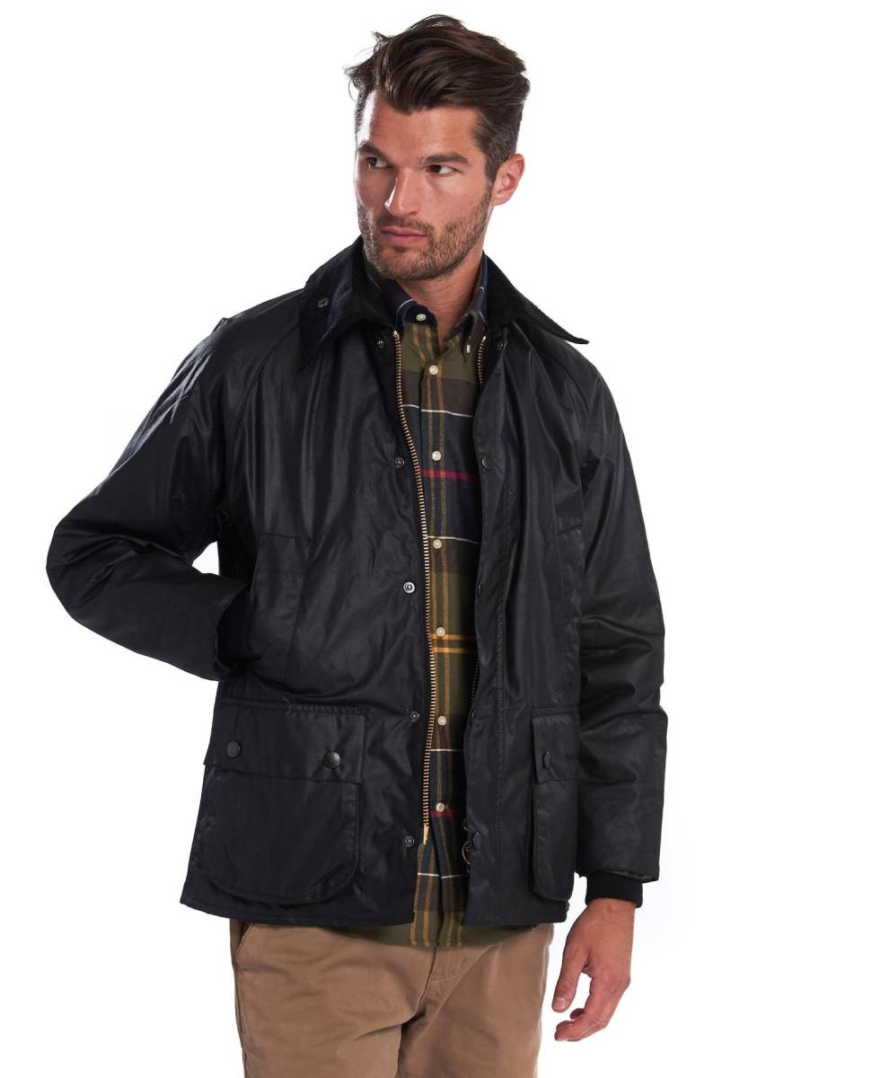 BARBOUR BEDALE jacket ビデイル ジャケット black size40_画像5
