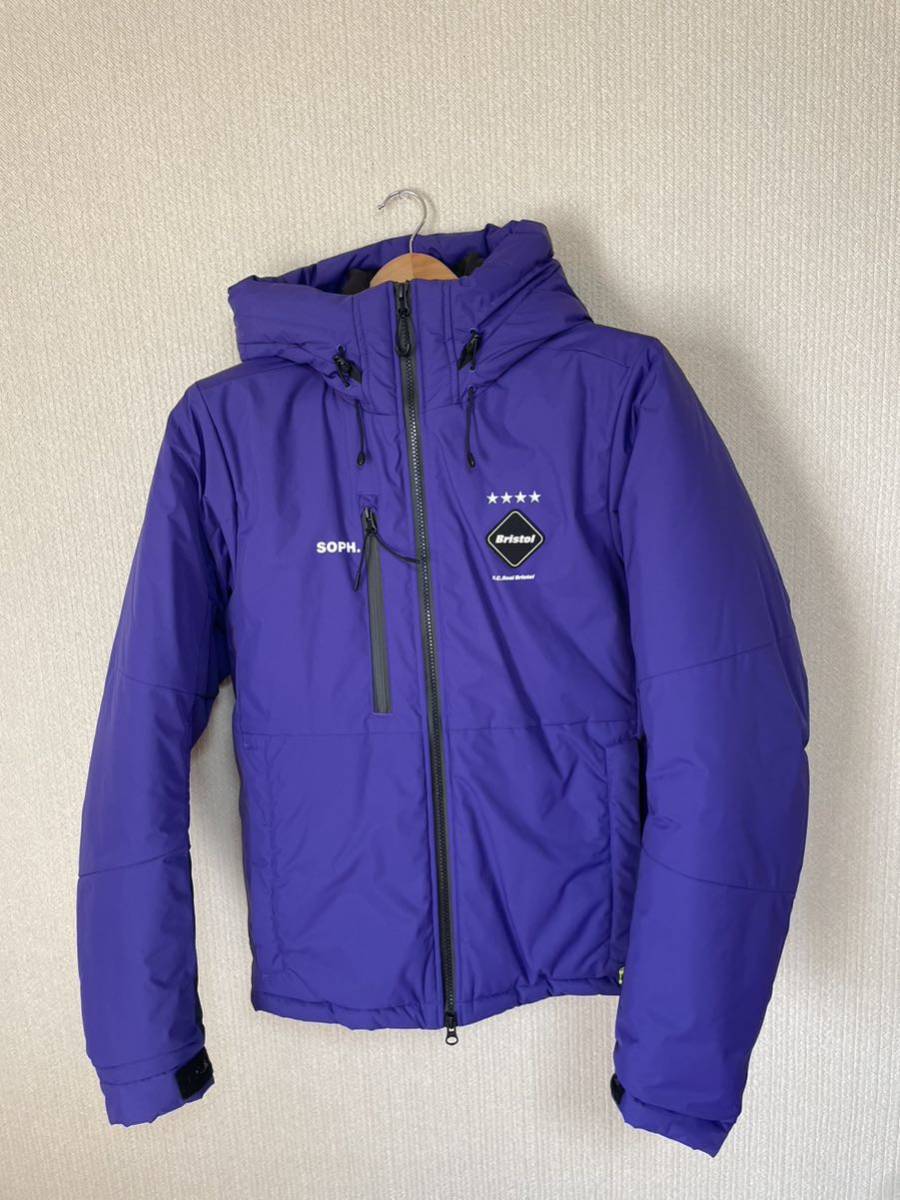 FCRB TOUR PADDEDPARKA ツアーパーカSサイズパープルF.C.Real Bristol
