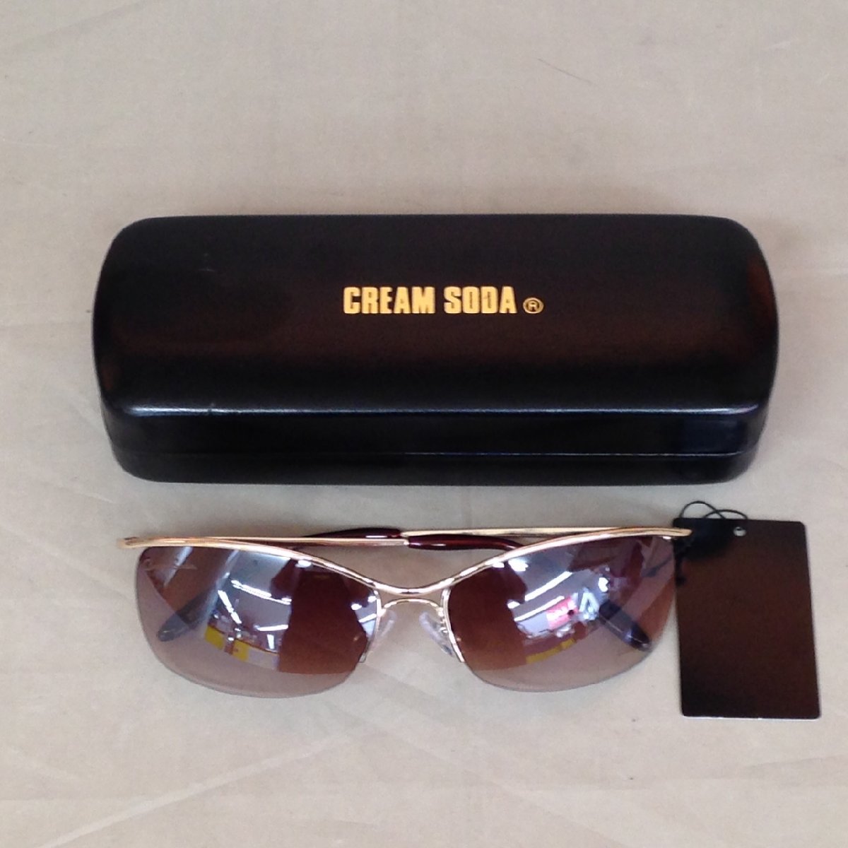 売れ筋アイテムラン 【未使用品】CREAM ゴールド/ブラウン(管理番号