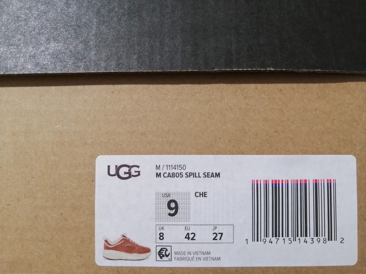 UGG CA805 Spill Seam レザースニーカー_27cm_新品